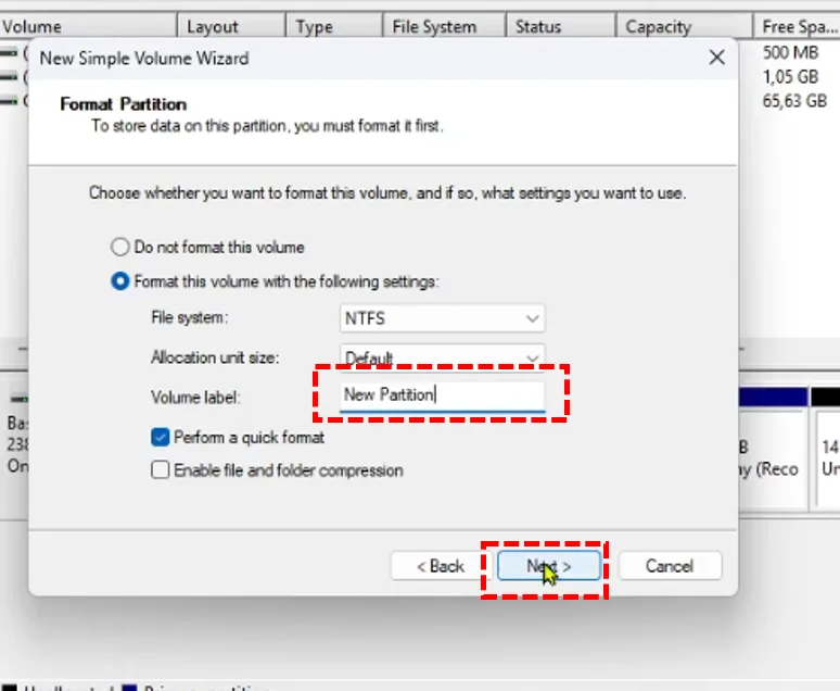 Cara Membuat Partisi di Windows-11 Tanpa Software Tambahan 9 format partisi baru