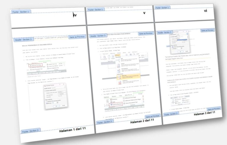 Panduan Membuat Nomor Halaman di Word - 10 Tips Lengkap 1 membuat nomor halaman di word