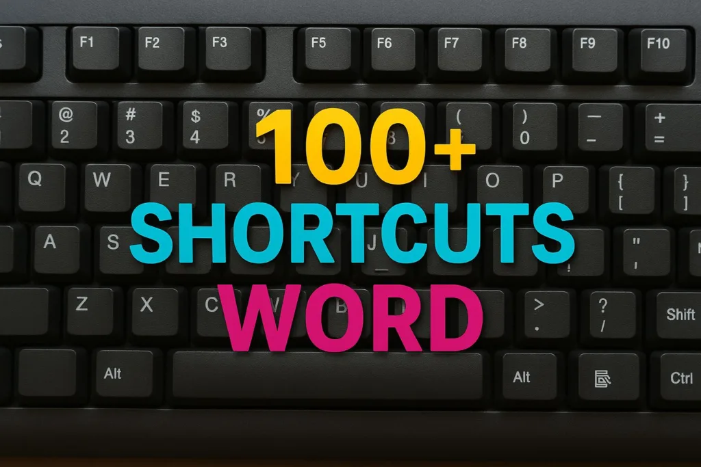 100+ Keyboard Shortcut Word untuk Menjadi Profesional 13 keyboard shortcut word