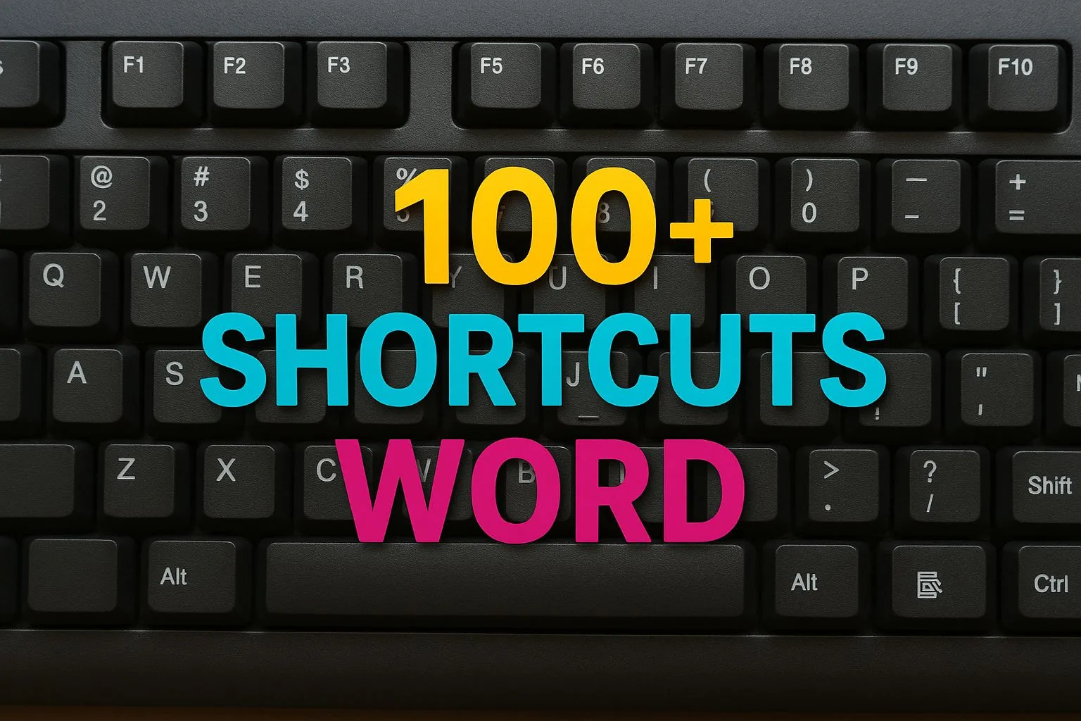 100+ Keyboard Shortcut Word untuk Menjadi Profesional 1 keyboard shortcut word