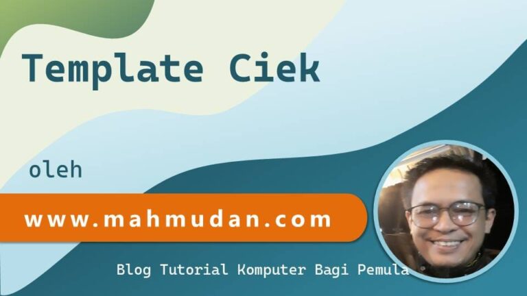 Free Download PowerPoint Template Ciek 1 unduh gratis template ppt ciek