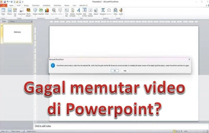 memutar video di powerpoint