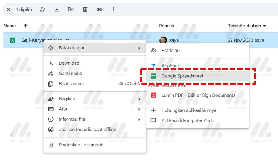 Tricks to display Excel Tables on Web Pages - 6 Practical Steps 3 buka file excel dengan google spreadsheet