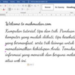 How to Add Handwritten Fonts in Word 6 LaSteps2 font tulisan tangan di word