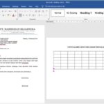 protrait dan landscape dalam satu dokumen Word