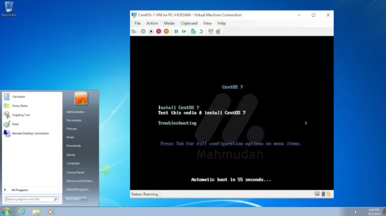 Hyper-v di Windows 7
