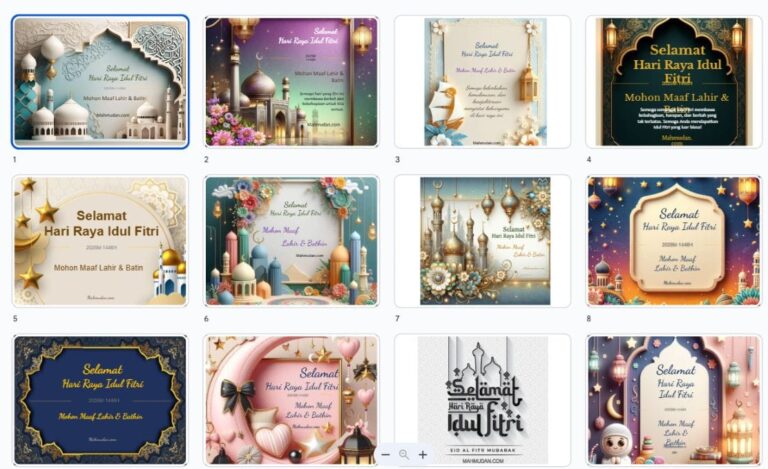 ucapan idul fitri