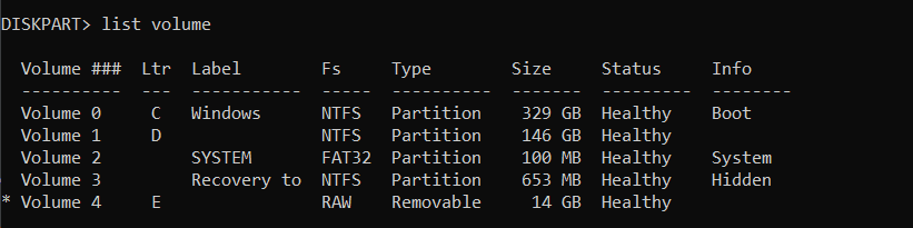 How to create a Bootable USB Drive for BIOS based Systems 8 daftar volume