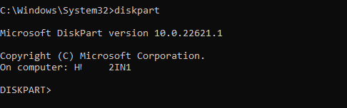 Cara membuat media USB Bootable Windows untuk Sistem UEFI 2 jalankan diskpart