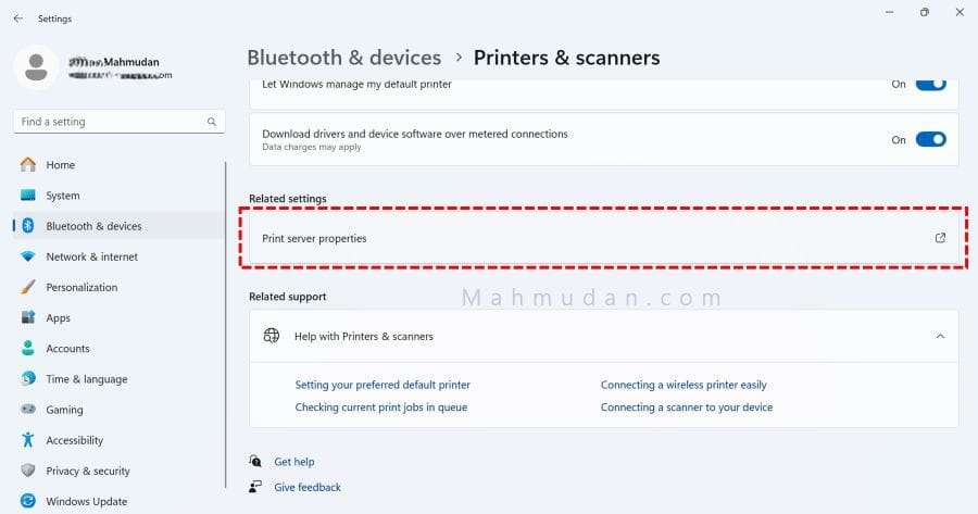 Cara Menambahkan Ukuran Kertas F4-Folio (Word/Excel) - Berbagai Printer 8 membuka Print Server