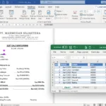 Mail Merge Word dengan data Excel