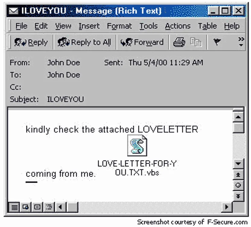 gambar virus i-love-you