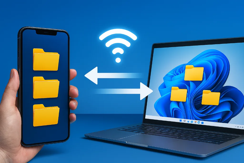 Transfer Data dari HP ke PC-Laptop via WiFi Tanpa Ribet, Cepat dan Aman! 11 Cara Mudah Transfer Data dari HP ke Laptop melalui WiFi