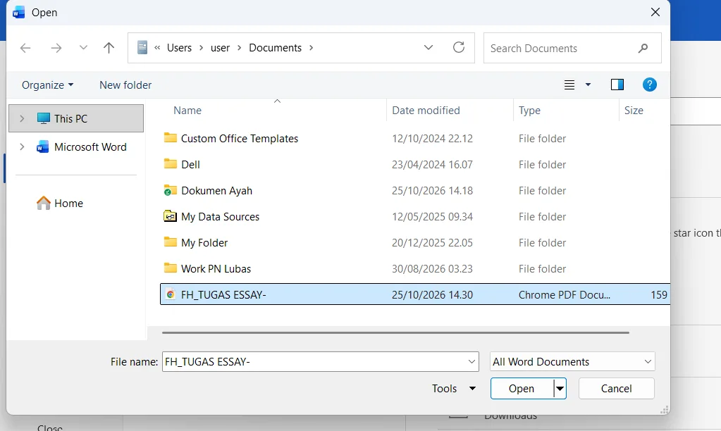Cara Cepat Konversi PDF ke Word - 4 Langkah Mudah 4 pilih-file-pdf