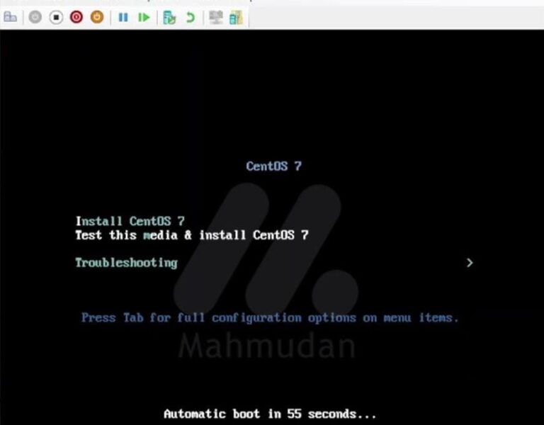 Tutor Gratis 3 mesin virtual CentOS-7 status berjalan