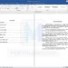 example of an automatic table of contents in Word